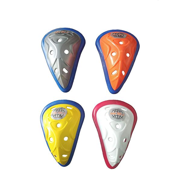 Chishti COX 50 Abdominal Guard SMALL-MEDIUM (Extremely Soft Outer Rubber) (YELLOW GREEN)