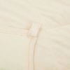 YAFF Weighted Blanket Light Cream 86.6"x102.4" 33.1 lb Fabric