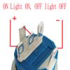ESUPPORT 12V Car Auto Blue LED Light Momentary Speaker Horn Push Button Metal Toggle Switch 19mm Socket Plug