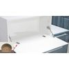 WANLIAN - (2pcs) 90 Degree Adjustable Cabinet Door Rotational Axis Hidden Table Hinge