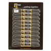 4 PAIRS GRAFTERS 140CM STRONG WORK/HIKING BOOT LACES (Black/Brown)