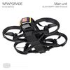 WRAPGRADE Skin Stickers Compatible with DJI Avata 2 (Black Bumpy Camo)
