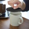 YAMAZAKI home Tower Cup Cover, Black