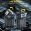 380LM Rechargeable Mini COB LED keychain light EDC multi-functional lighting