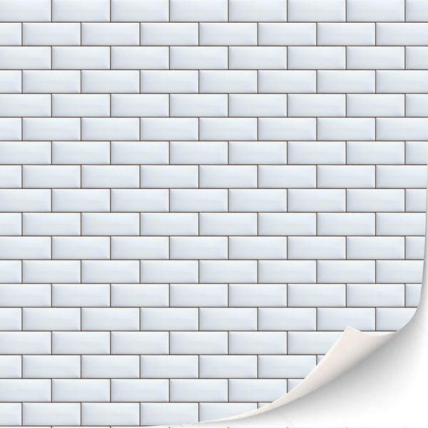 3 Sheets Self-Adhesive Wall Tiles Bathroom Tiles Kitchen Tiles Metro Tiles for Dollhouses Scale 1:12 (Glazed Metro Tiles White)