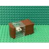 Lego MOC City Mini Figure Museum Skeleton Evil Skull Head Display Case