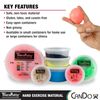 Cando Supply Theraputty Exercise Material - Red - Soft - 6 Ounce, Item- 10-0911