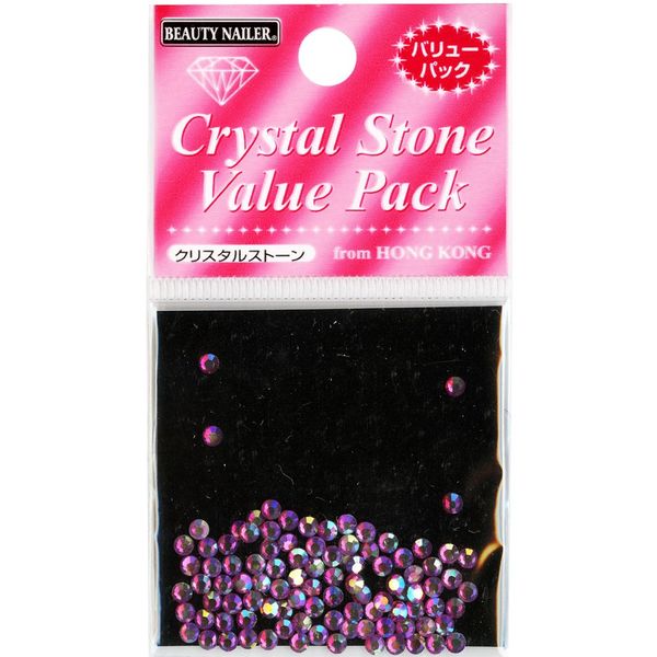 BEAUTY NAILER Crystal Stone Value Pack SS10-15 Fuchsia AB