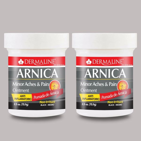 Dermaline Black Ointment Non-Irritant Formula - 2.5 fl oz (2-Pack)
