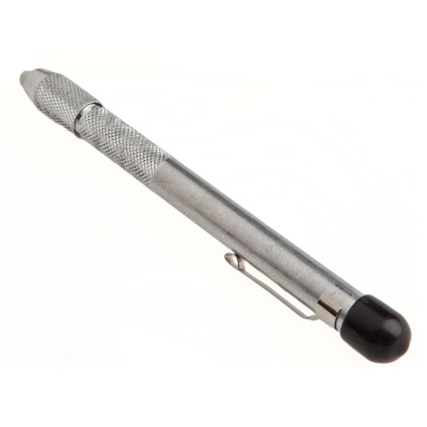 Forney 70807 Soapstone Holder, Round, Aluminum,Silver