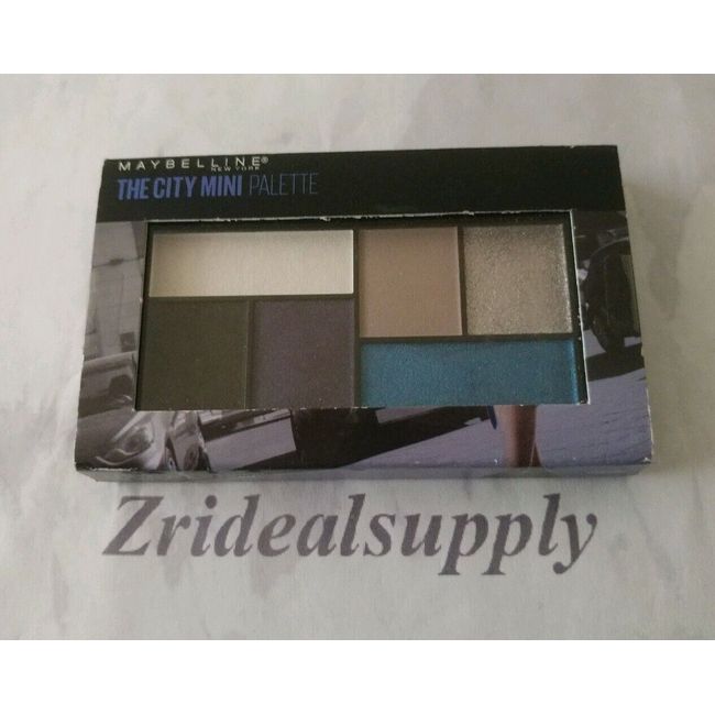 MAYBELLINE THE CITY MINI PALETTE EYESHADOW CONCRETE RUNWAY SEALED