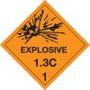 Lables,Explosive-1.3C-1,4x4,500/RL