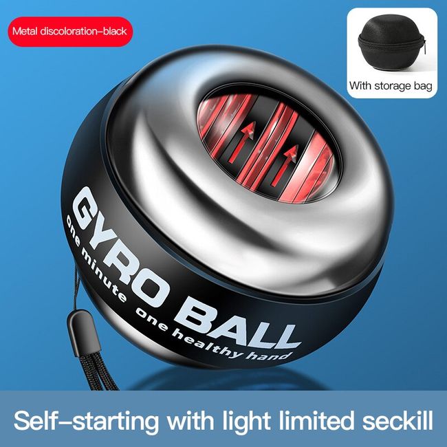 LED Wrist Power Trainer Ball Self-starting Gyro ball Powerball Arm