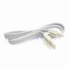 Nora Lighting NUA-812W Jumper Cable White 12 Inch