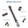 Hamans Titanium Alloy EDC Pry Bar with Bottle Opener Screwdriver Function Multi Tool (Various Colors)