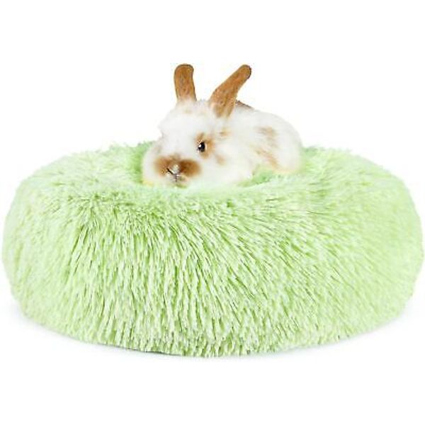 Bunny Bed for Rabbits, Warm Rabbit Small Animal Beds Medium, Green