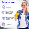 BullSnot! Glass Cleaner Foam Spray, Streak-Free for Car Windshield, Mirror, Window Cleaning - Heavy Duty for Auto Exterior - Ammonia-Free, No Drip, Quick Dry - 19 Fl Oz, 1 Can