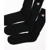 Champion Full Length Socks, 3 Pairs - blk