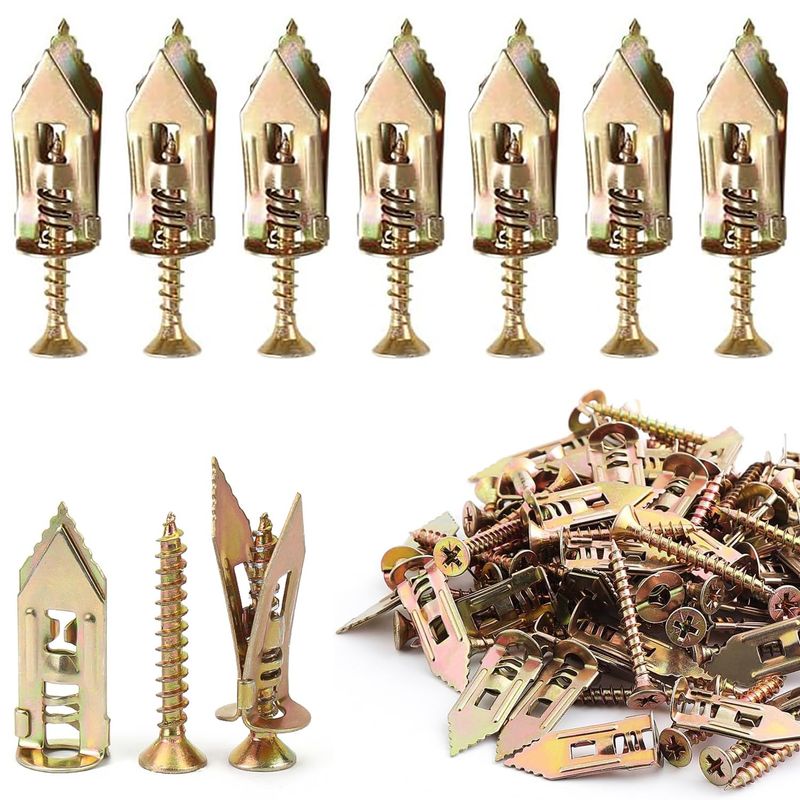 Gymnastic-Grade Strength Hidden in Every Gypsum Board Anchor!