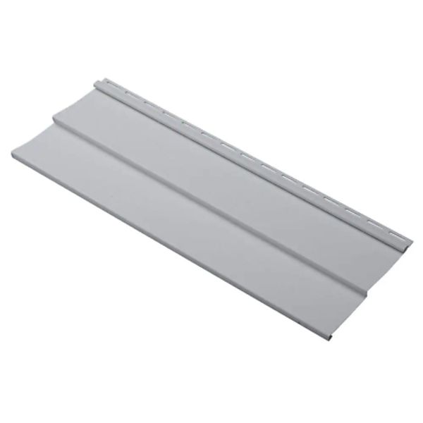 Take Home Sample Dimensions Double 4" X 24" Vinyl Siding  Slate Blue Finish