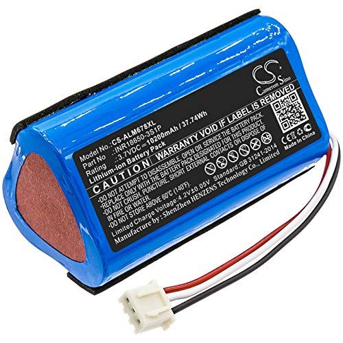 BCXY Battery Replacement for AL IMW789 iMW678-BLU LifeJacket XL Omni Jacket Lifejacket iMW678-BLK IMW789-BLG iMW678 LifeJacket XL Rugged INR18650-3S1P