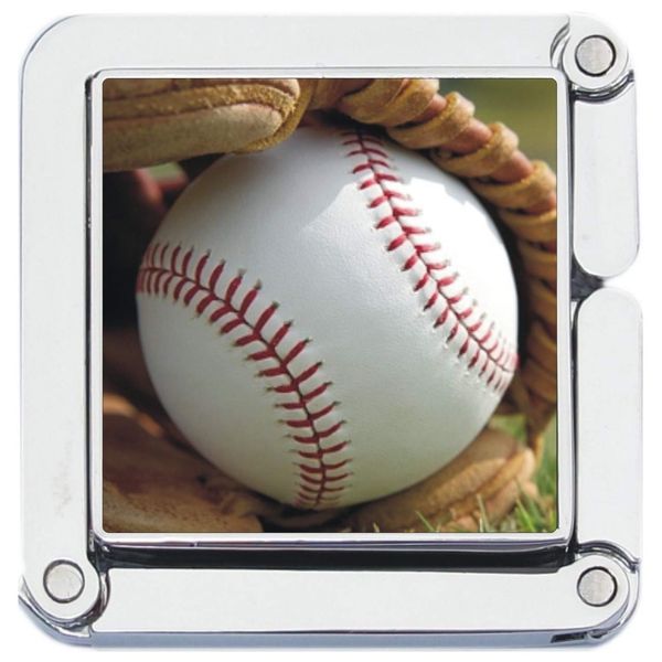 NewCharms Square Baseball and Glove Purse Hanger