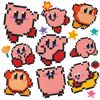 Kawada 80-57067 Kirby Star Perler Beads