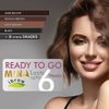 MINA ibrow Henna Regular Pack with Stencils-Combo Pack (Pearl Grey)