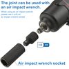 1/2 to 3/8 Socket Adapter Set - TRACOMPAN 2Pcs Impact Driver Adapter | 1/2" & 3/8" Driver Conversions for Wrenches