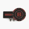 Briefing BRIEFING Round Prop B SERIES Magnetic Marker Black