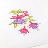 Fuchsia - Frosted Floral Overlay Pack