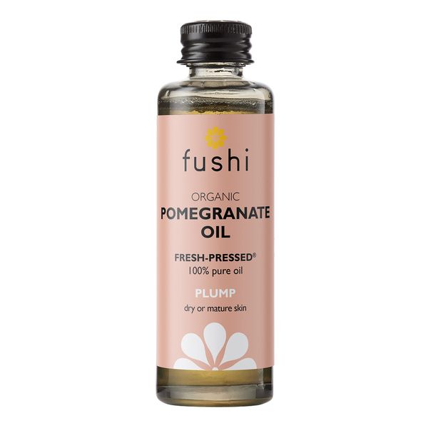 Fushi Pomegranate Seed Organic Oil 50ml Extra Virgin, Biodynamic Harvested Cold Pressed