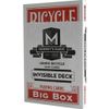 Murphys Manufacturing Jumbo Invisible Deck Bicycle (Red) - Trick
