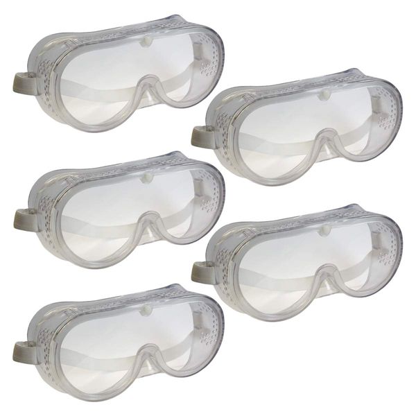 Hilka Tools 77990505 Safety Goggles in Double Blister - Clear