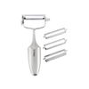 Global GS-94 3-Way Vegetable Peeler with 4 blades