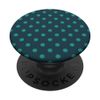 Cute Teal Green Polka Dot Pattern Minimalist Graphic PopSockets Adhesive PopGrip