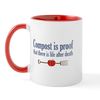 CafePress Compost is Proof Mug 11 oz (325 ml) Ceramic Coffee Mug