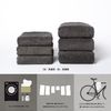 Growing Towel "feel" Petite Hand Towel: Monglage (Brown Type)