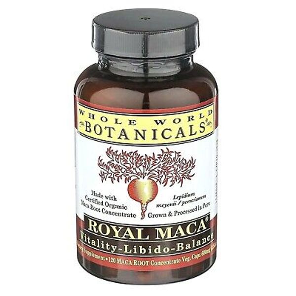 Whole World Botanicals Royal Maca Vitality 120 Caps