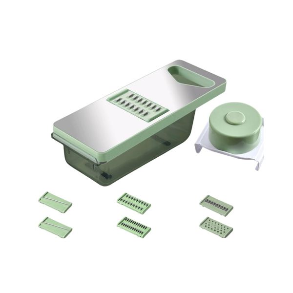 Mandoline Slicer for Kitchen, Food Chopper, Vegetable Slicer with Container