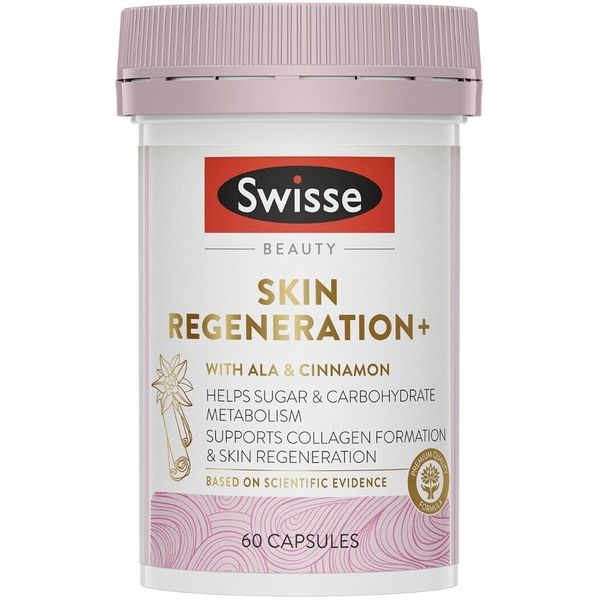 Skin Regeneration+ 60 Caps x 2 Pack Swisse Beauty