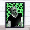 Keith Flint Prodigy Leopard Print Funky Framed Wall Art Print