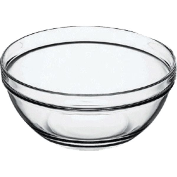 Duralex Clear Stacking Bowl (9 cm) Pack of 6