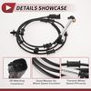Partuto ABS Wheel Speed Sensor ABS Sensor Anti-Lock Braking System Sensor No.68165624AC for Ram 2500 2014-2018 Front Left Front Right