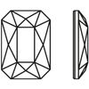 AURORA Crystal Octagon-Flat Back 8x5.5mm Golden Shadow 15pcs