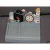 Polystone Doctor Memo Pad Clock Stethoscope Paper Clips