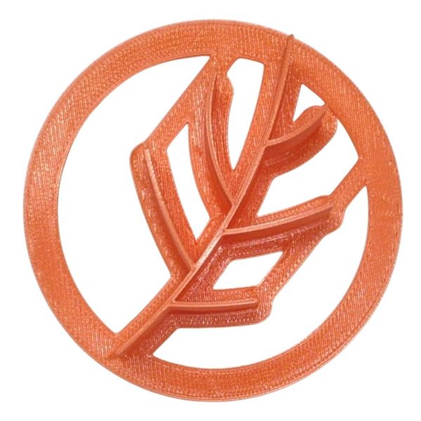 Fall Leaf Design Pattern Concha Cutter Mexican Sweet Bread Stamp Made in USA PR4623