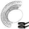 JAZORR Ring Sizer Measuring Tool Kit, Finger Measure Size, A-Z Ring Measurement Tool