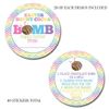 Easter Bunny Cocoa Bomb Bunny Ears Themed Happy Easter Hot Cocoa Bomb Sticker Labels, Total of 40 2" Circle Stickers (20 sets of 2) by AmandaCreation
