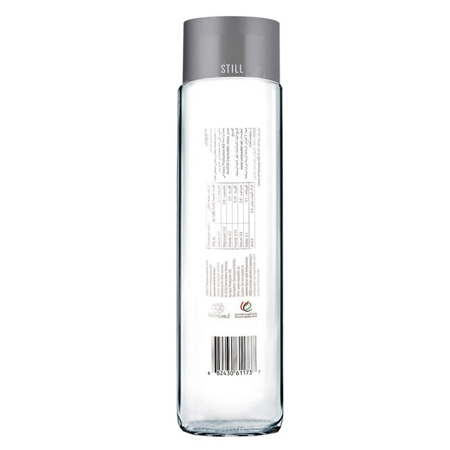 Voss Artesian Water Still Glass Bottle - 800 Ml